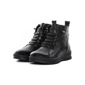 Ghete Dama din piele naturala 5851 BLACK | ADVANCER