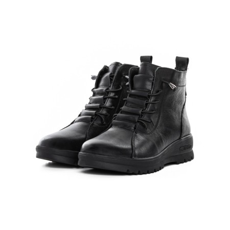 Ghete Dama din piele naturala 5851 BLACK | ADVANCER
