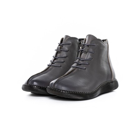 Ghete Dama din piele naturala 9580 GREY | ADVANCER