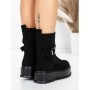 Ghete Dama cu Platforma 5W83 BLACK | MEI