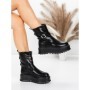 Ghete Dama cu Platforma 5W83 BLACK | MEI