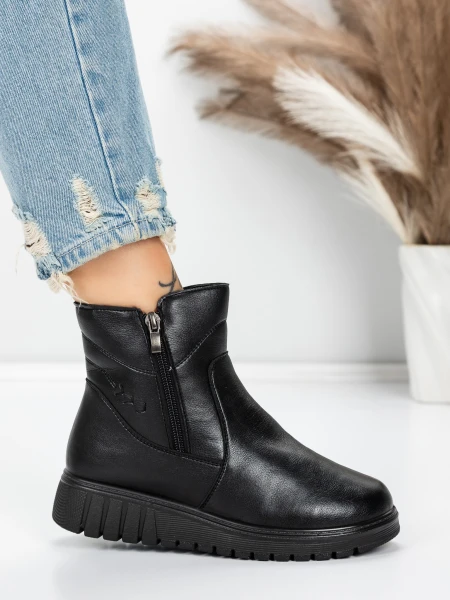 Ghete Dama Imblanite 5XJ83 BLACK | MEI