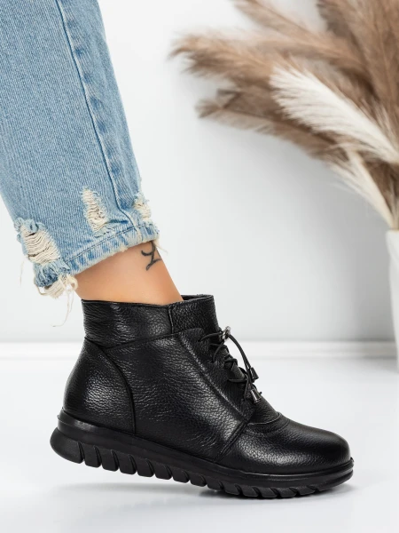 Ghete Dama Imblanite 5XJ92 BLACK | MEI