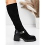Cizme Dama cu Toc 57WL7 BLACK | MEI