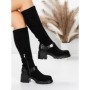 Cizme Dama cu Toc 57WL7 BLACK | MEI
