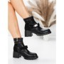 Ghete Dama cu Platforma 57WL8 BLACK | MEI
