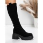 Cizme Dama cu Toc 57WL9 BLACK | MEI