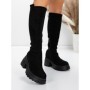 Cizme Dama cu Toc 57WL9 BLACK | MEI