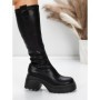 Cizme Dama cu Toc 57WL9 BLACK | MEI