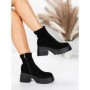 Ghete Dama cu Platforma 57WL10 BLACK | MEI