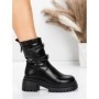 Ghete Dama cu Platforma 5W80 BLACK | MEI