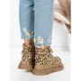 Ghete Dama din piele naturala 58W28 LEOPARD PRINT | PANTOFUL