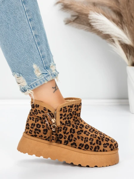 Ghete UG Dama 5GB7 DARK LEOPARD PRINT | MEI