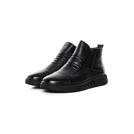 Ghete Barbati din piele naturala 2M72703 BLACK | ADVANCER