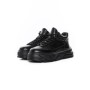 Ghete Barbati din piele naturala 225-5 BLACK | ADVANCER