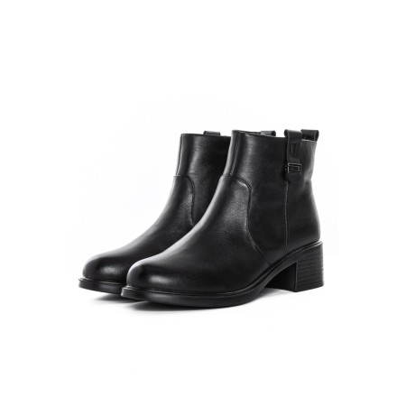 Ghete Dama din piele naturala 4915503 BLACK | ADVANCER