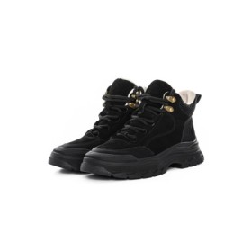Ghete Dama din piele naturala 8110 BLACK | ADVANCER