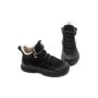 Ghete Dama din piele naturala 8110 BLACK | ADVANCER