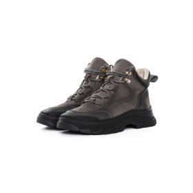 Ghete Dama din piele naturala 8110 GREY | ADVANCER