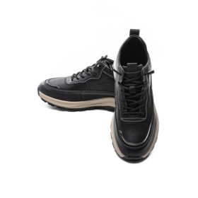 Ghete Barbati din piele naturala 8081801 BLACK | ADVANCER