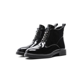 Ghete Dama din piele naturala Q1227-21 BLACK | ADVANCER
