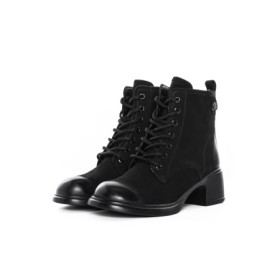 Ghete Dama din piele naturala 6970-5 BLACK | ADVANCER