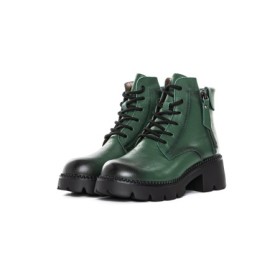 Ghete Dama din piele naturala 8099-2 GREEN | ADVANCER