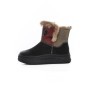 Ghete Dama din piele naturala 9981YM BLACK | ADVANCER