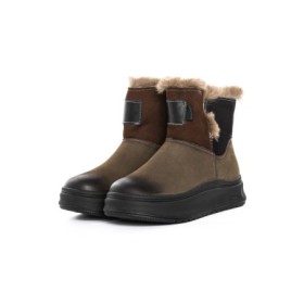 Ghete Dama din piele naturala 9981YM GREEN | ADVANCER