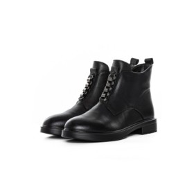 Ghete Dama din piele naturala 1227-21 BLACK | ADVANCER