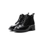 Ghete Dama din piele naturala TP136-2 BLACK | ADVANCER