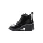 Ghete Dama din piele naturala TP136-2 BLACK | ADVANCER