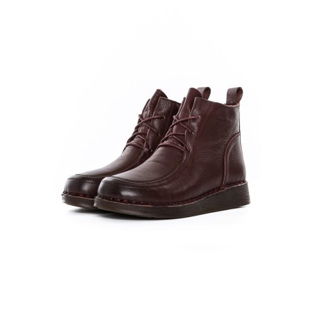 Ghete Dama din piele naturala 8750 WINE | ADVANCER