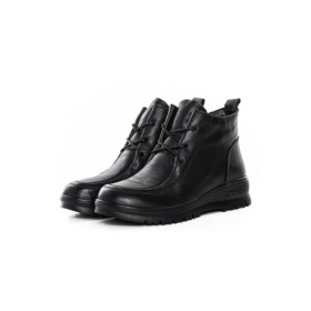 Ghete Dama din piele naturala 5853 BLACK | ADVANCER