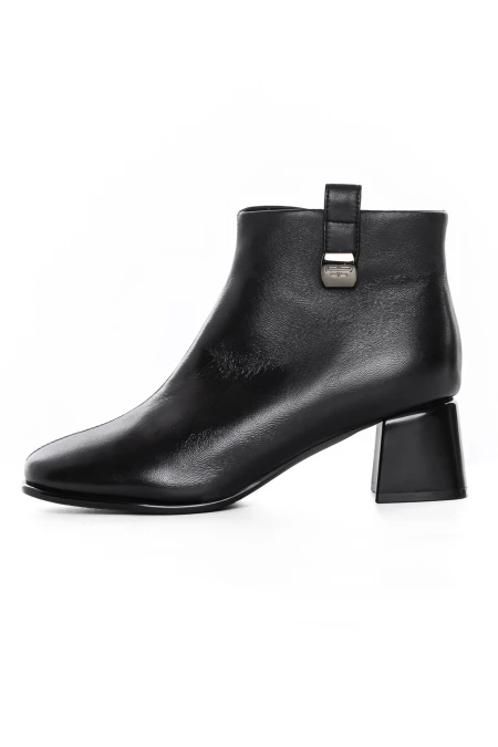 Ghete Dama din piele naturala 21299 BLACK | ADVANCER