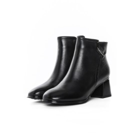Ghete Dama din piele naturala 2239-50 BLACK | ADVANCER