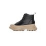 Ghete Dama din piele naturala 66081 BLACK | ADVANCER