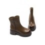 Ghete Dama din piele naturala 83125 KHAKI | ADVANCER