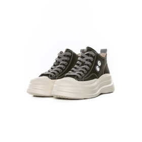 Ghete Dama din piele naturala KM3817 KHAKI | ADVANCER