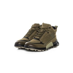 Ghete Barbati din piele naturala 10532 GREEN | ADVANCER