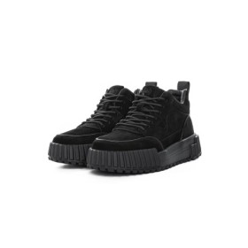 Ghete Barbati din piele naturala 2005 BLACK | ADVANCER