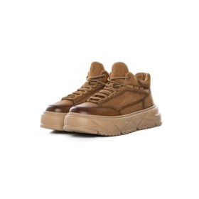 Ghete Barbati din piele naturala 225-5B YELLOW | ADVANCER
