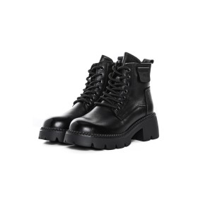 Ghete Dama cu Platforma 8099 Negru » Reina.Ro