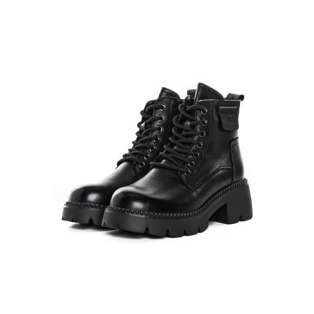 Ghete Dama cu Platforma 8099 Negru » Reina.Ro