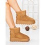 Ghete Dama din piele naturala 5W93 YELLOW | PANTOFUL