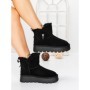 Ghete Dama din piele naturala 5W95 BLACK | PANTOFUL