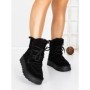 Ghete Dama din piele naturala 5W96 BLACK | PANTOFUL