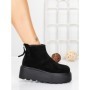 Ghete Dama cu Platforma 58WL19 BLACK | MEI