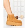 Ghete Dama cu Platforma 58WL19 YELLOW | MEI