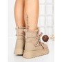 Ghete Dama cu Platforma 5GB9 KHAKI | MEI